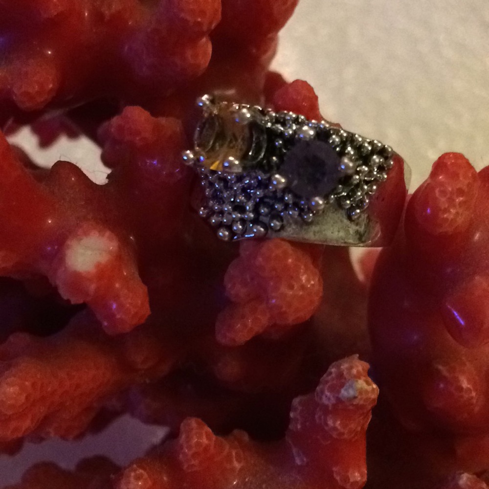 925 gem ring